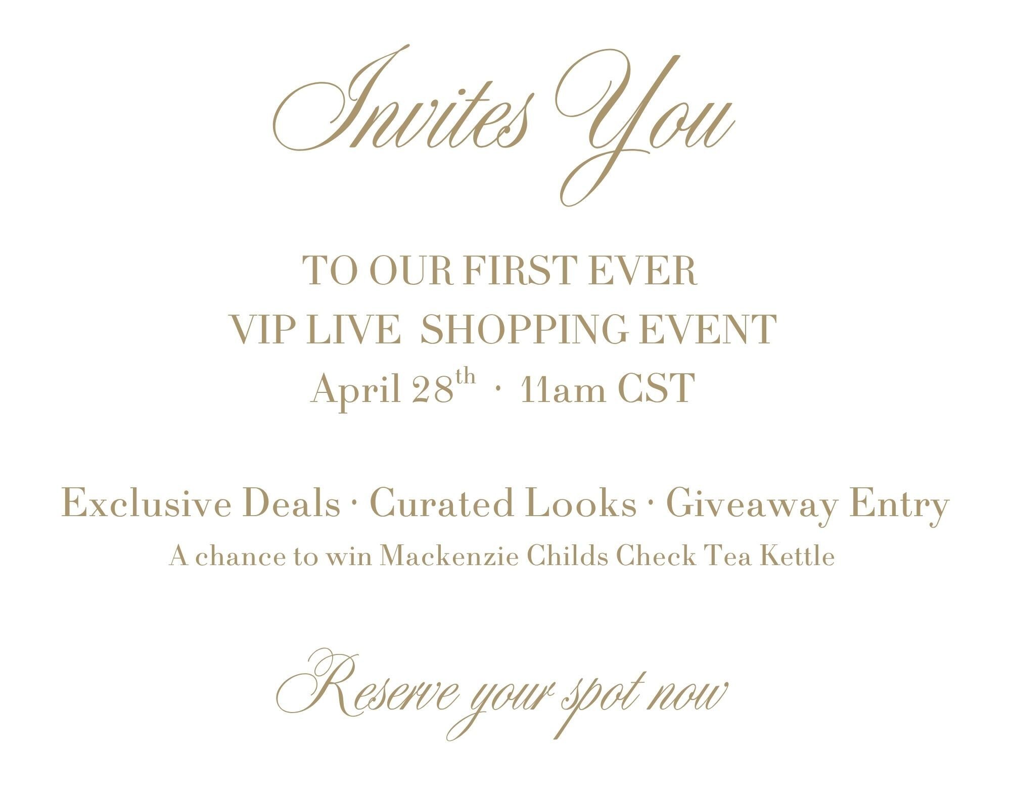 A Private Shopping Moment · Join Our Live Market (10 x 7 in) (10 x 10 in) (8 x 10 in)